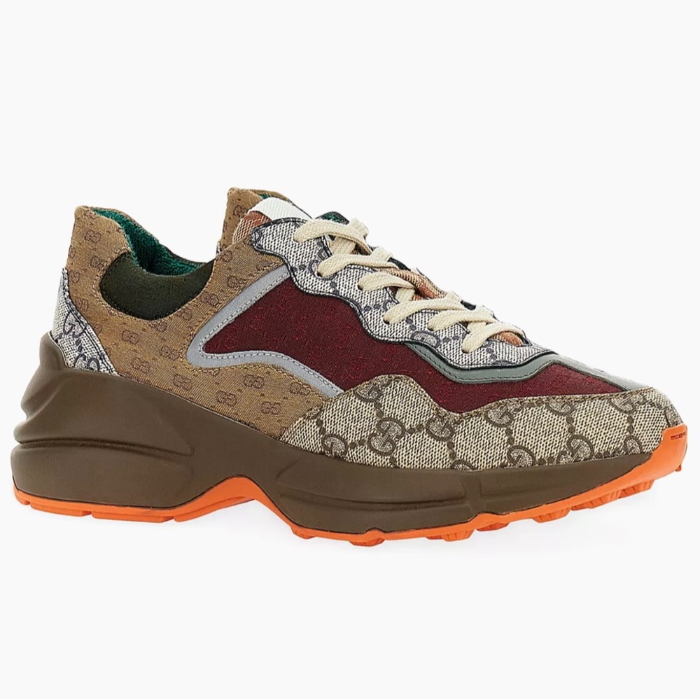 Size 38 GG Rhython Sneakers Canvas upper
Rubber sole
GG Supreme
Original GG